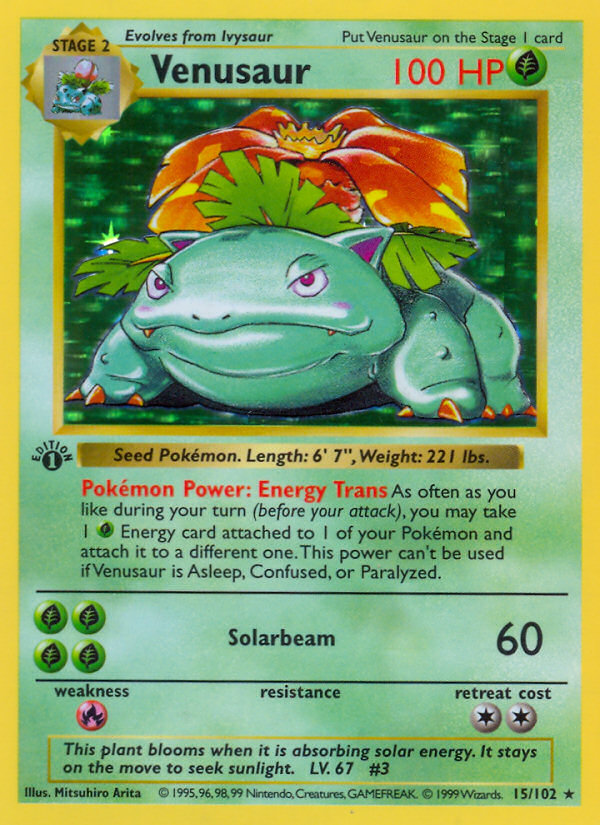 Venusaur 15/102 Base