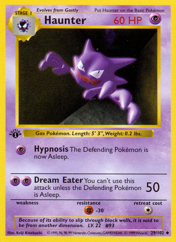 Haunter 29/102 Base