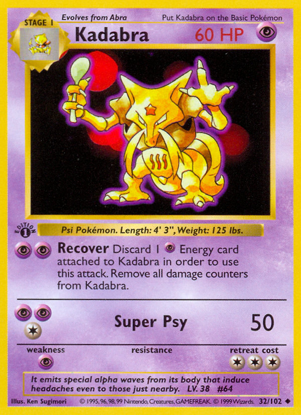 Kadabra 32/102 Base