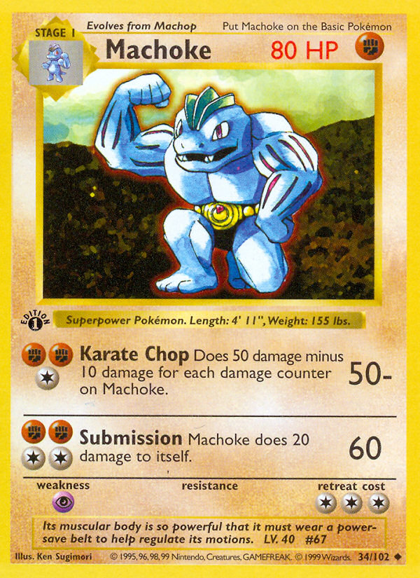 Machoke 34/102 Base