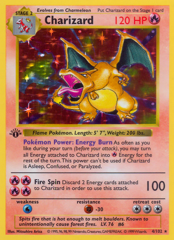 Charizard 4/102 Base