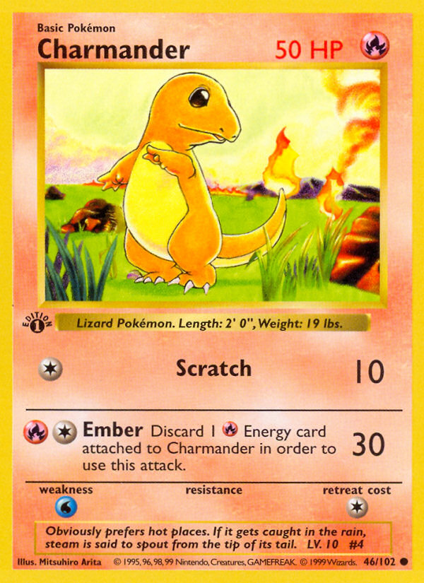 Charmander 46/102 Base