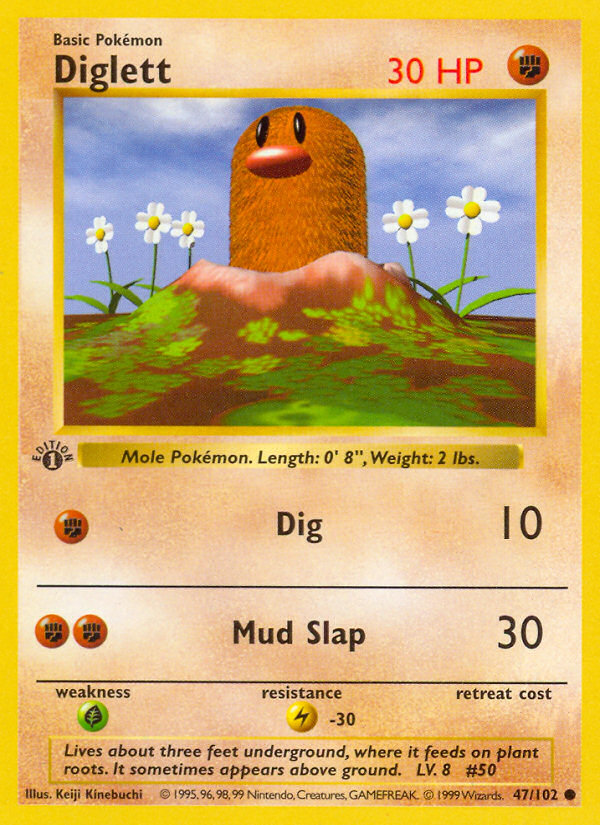 Diglett 47/102 Base