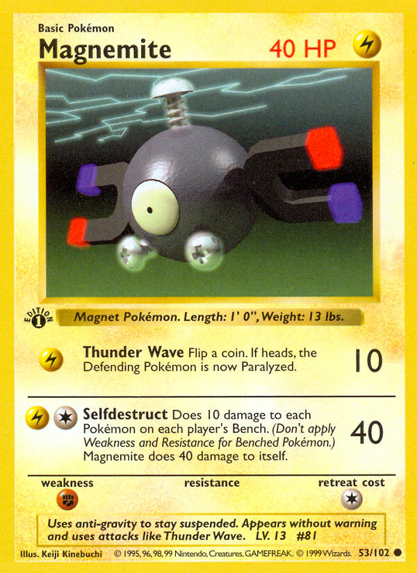 Magnemite 53/102 Base