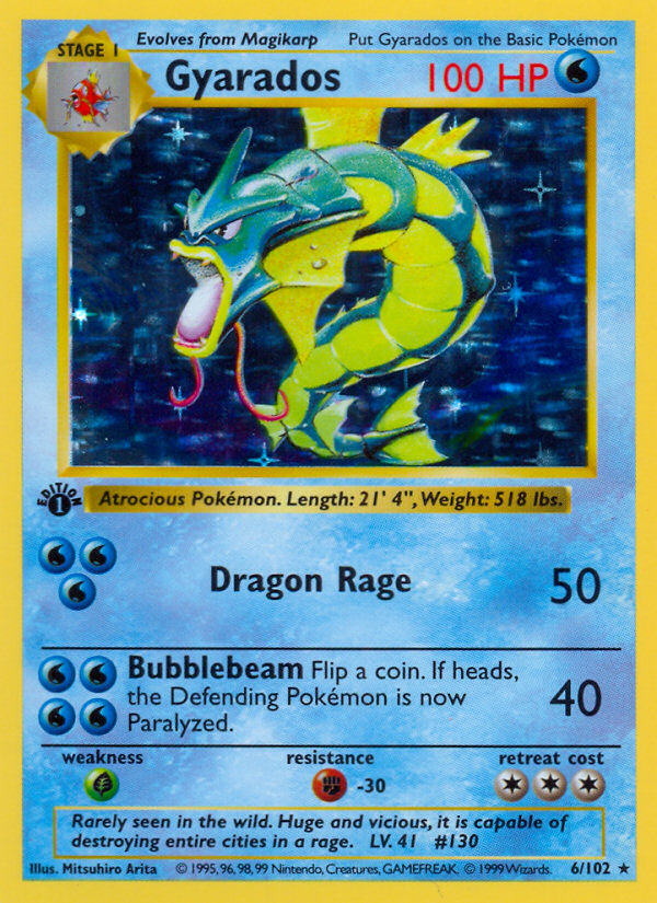 Gyarados 6/102 Base