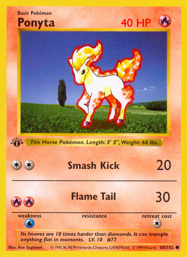Ponyta 60/102 Base