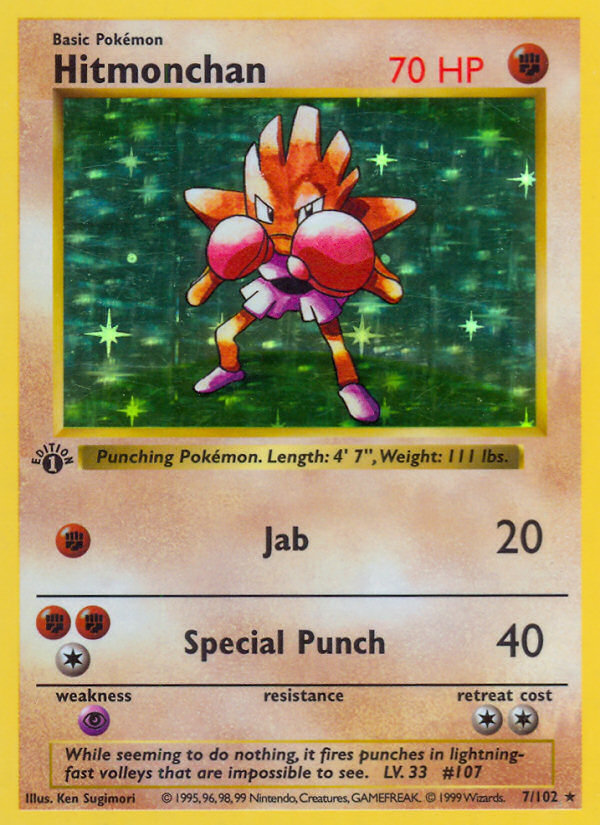 Hitmonchan 7/102 Base