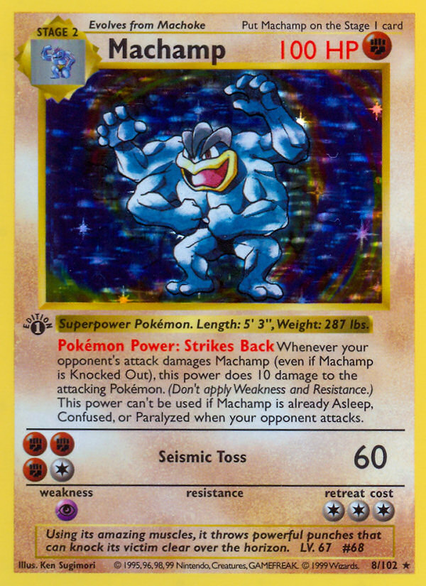 Machamp 8/102 Base