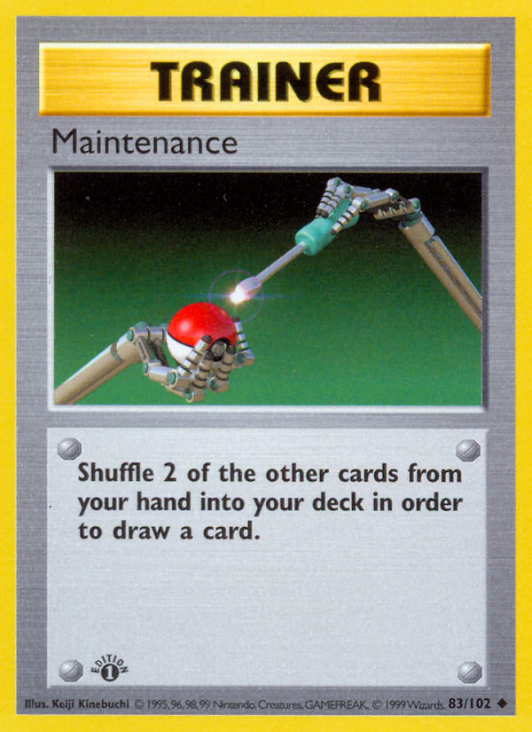 Maintenance 83/102 Base