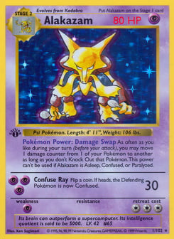 Alakazam 1/102 Base
