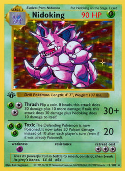 Nidoking 11/102 Base