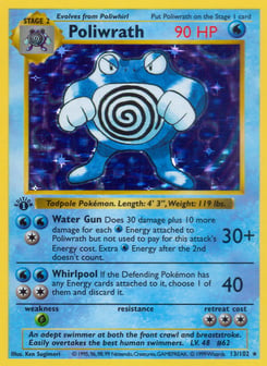 Poliwrath 13/102 Base