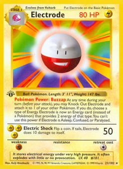 Electrode 21/102 Base