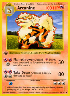 Arcanine 23/102 Base