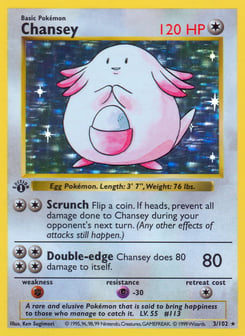 Chansey 3/102 Base