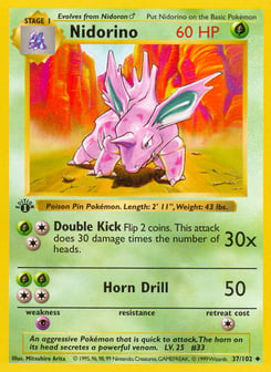 Nidorino 37/102 Base