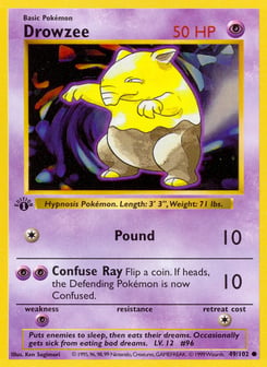 Drowzee 49/102 Base