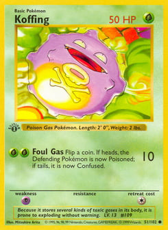 Koffing 51/102 Base