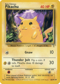 Pikachu 58/102 Base