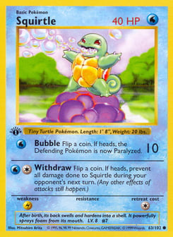Squirtle 63/102 Base
