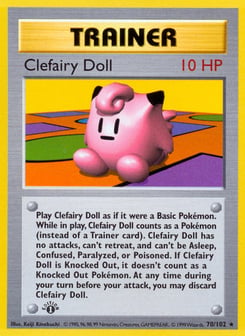 Clefairy Doll 70/102 Base