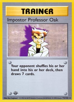Impostor Professor Oak 73/102 Base