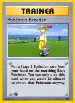 Pokémon Breeder 76/102 Base