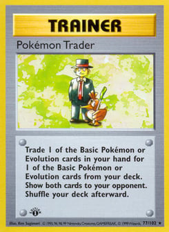 Pokémon Trader 77/102 Base