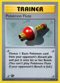 Pokémon Flute 86/102 Base