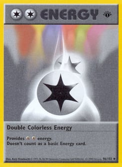 Double Colorless Energy 96/102 Base