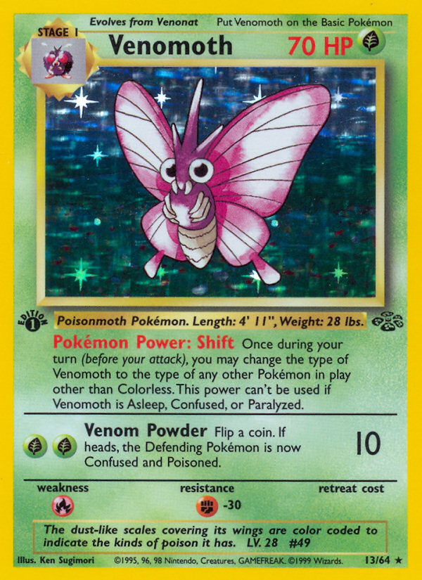 Venomoth 13/64 Jungle