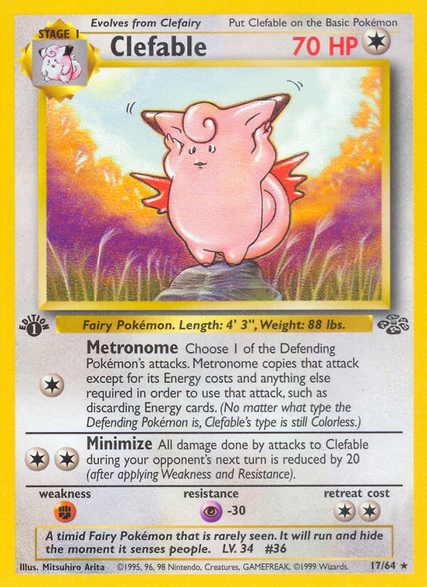 Clefable 17/64 Jungle