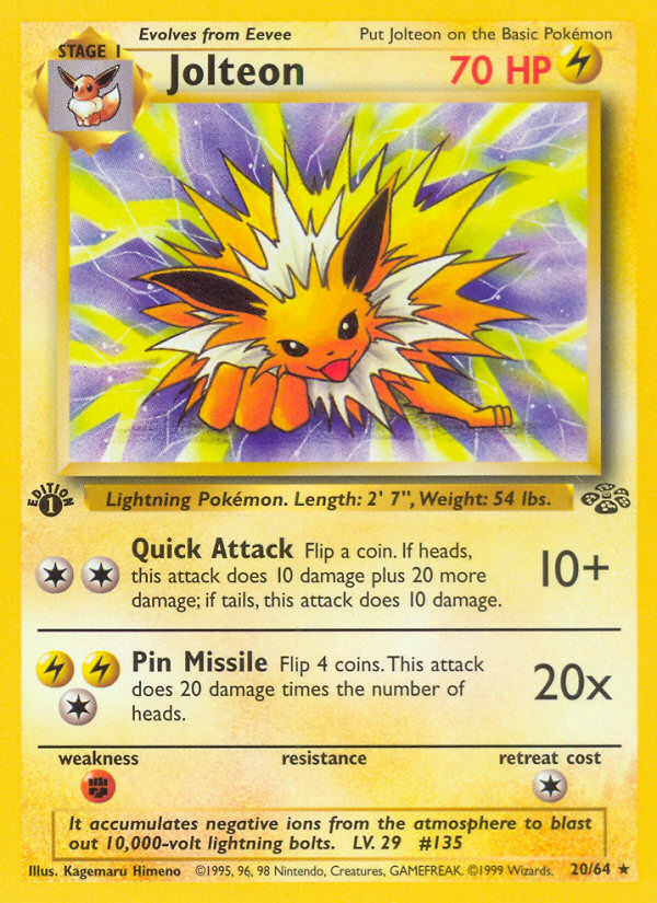 Jolteon 20/64 Jungle