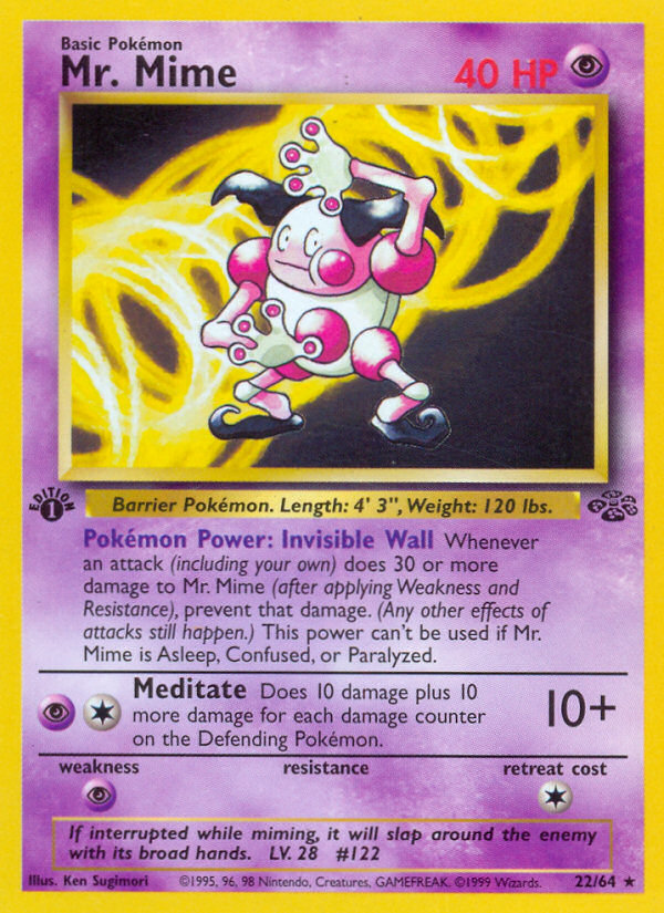 Mr. Mime 22/64 Jungle