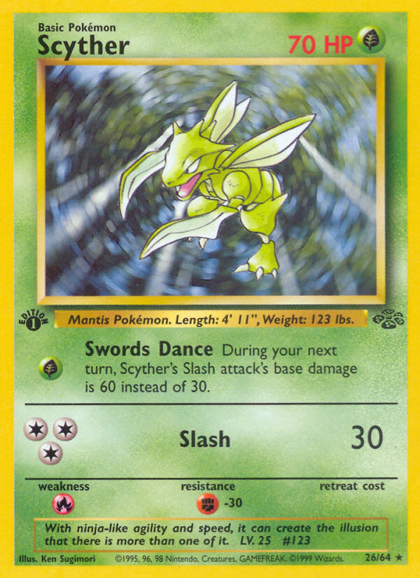 Scyther 26/64 Jungle