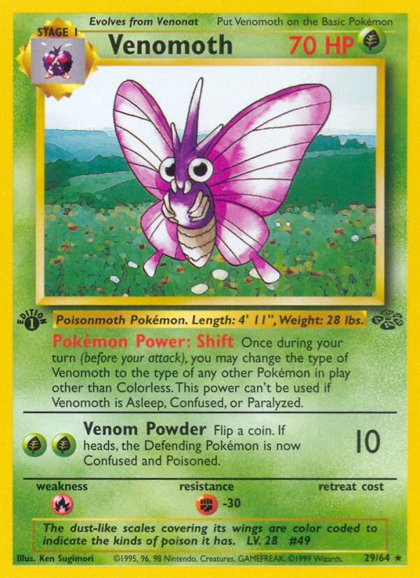 Venomoth 29/64 Jungle