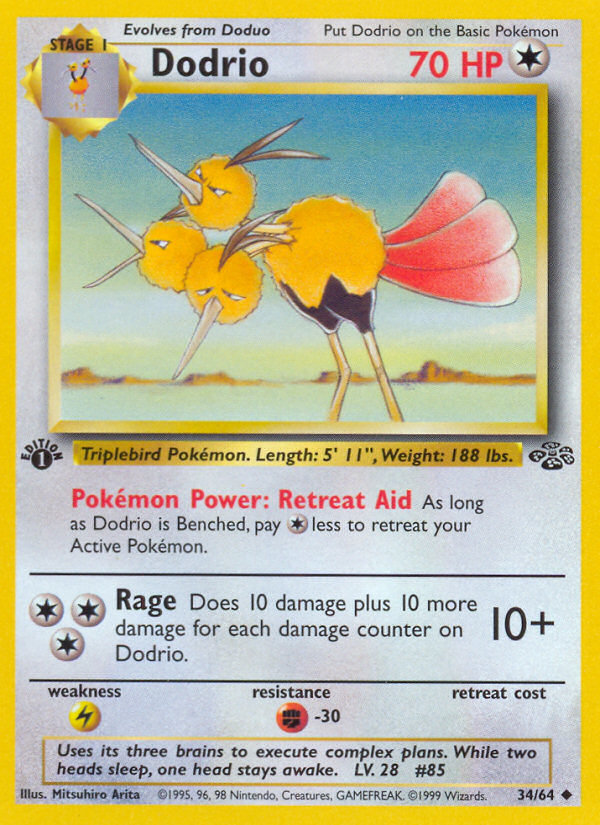 Dodrio 34/64 Jungle