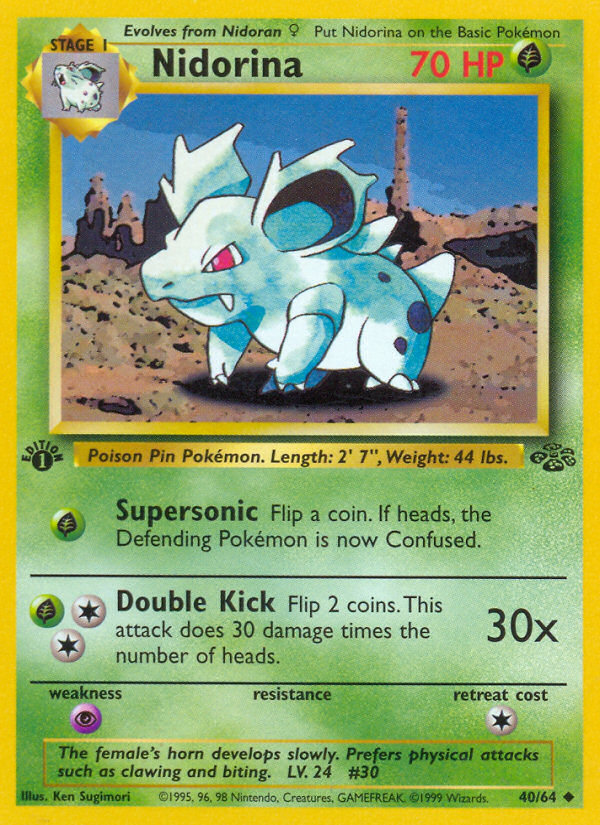 Nidorina 40/64 Jungle