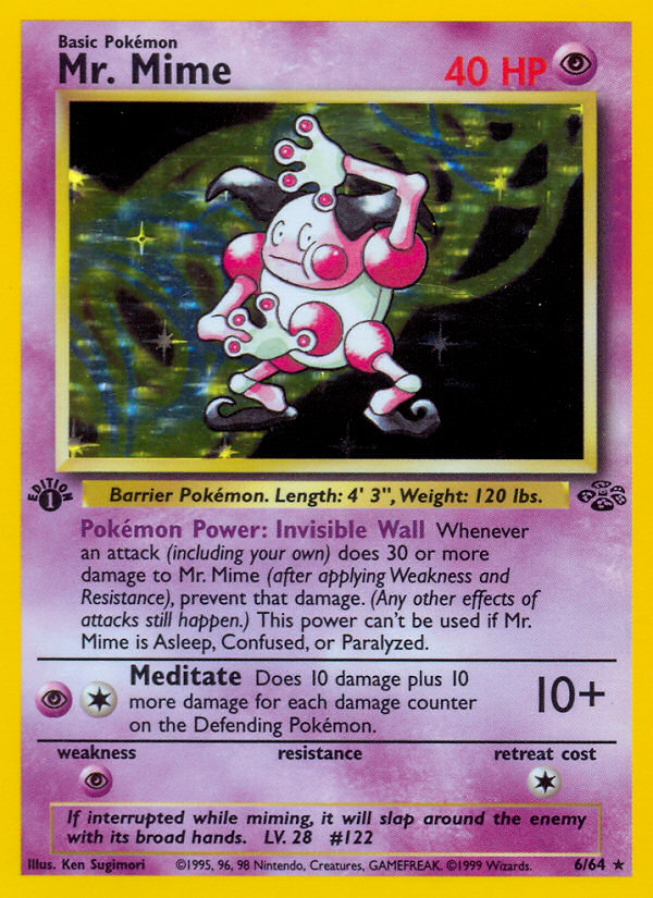 Mr. Mime 6/64 Jungle