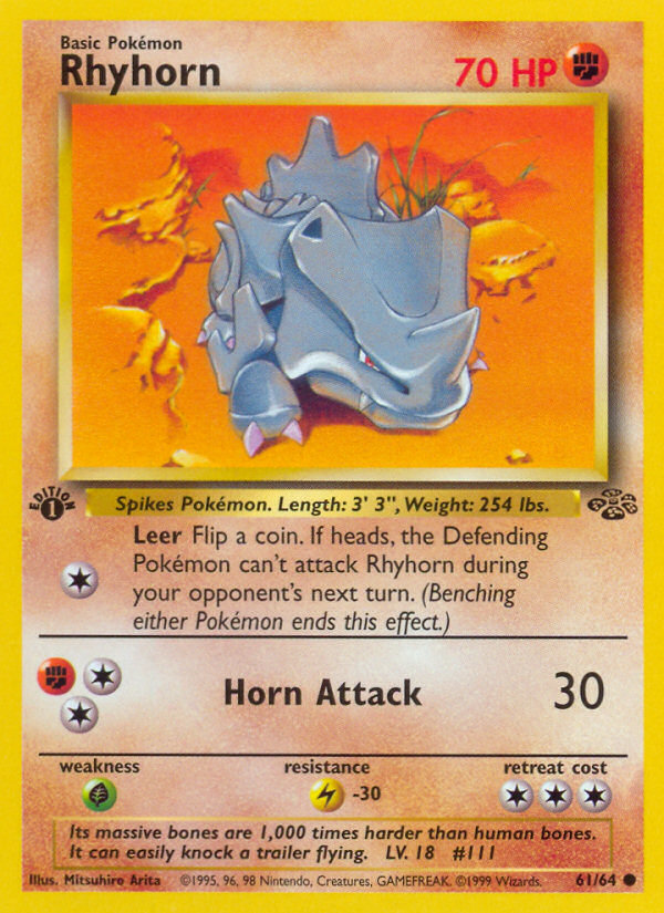 Rhyhorn 61/64 Jungle