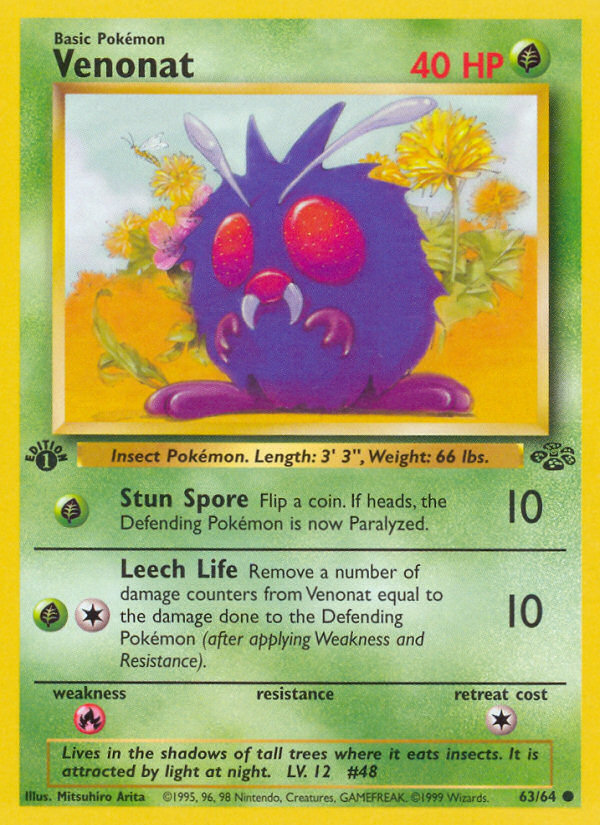 Venonat 63/64 Jungle