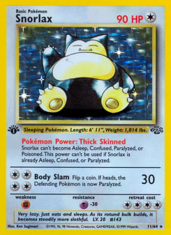 Snorlax 11/64 Jungle