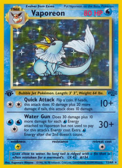 Vaporeon 12/64 Jungle