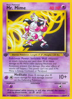 Mr. Mime 22/64 Jungle