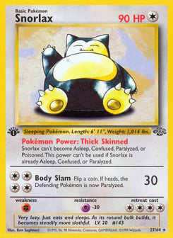 Snorlax 27/64 Jungle
