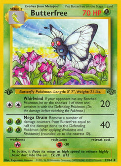 Butterfree 33/64 Jungle
