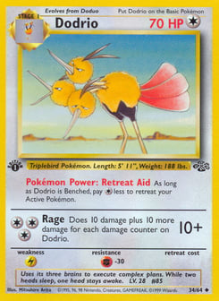 Dodrio 34/64 Jungle