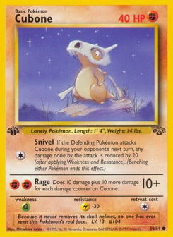 Cubone 50/64 Jungle