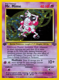 Mr. Mime 6/64 Jungle