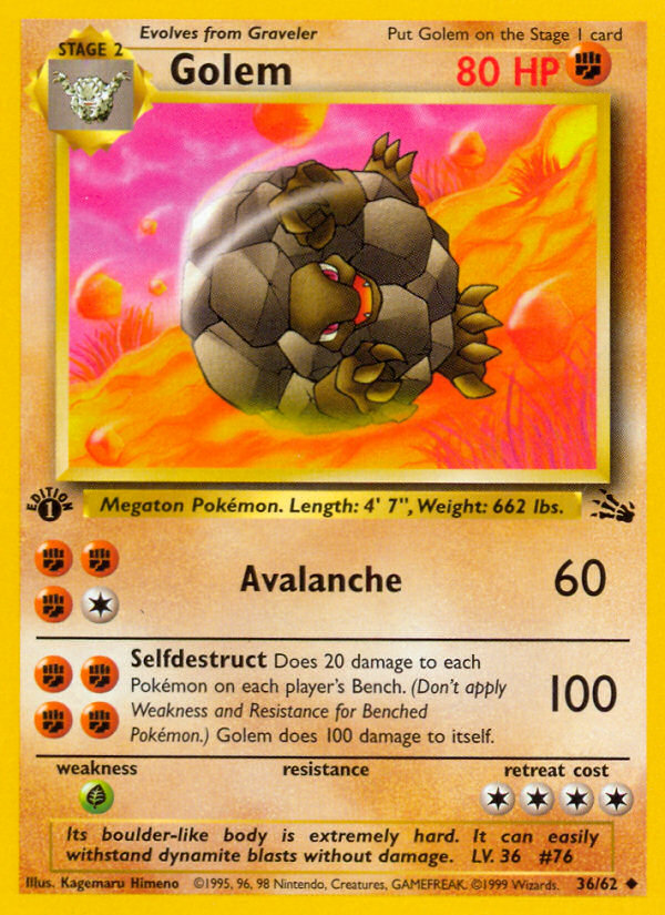 Golem 36/62 Fossil